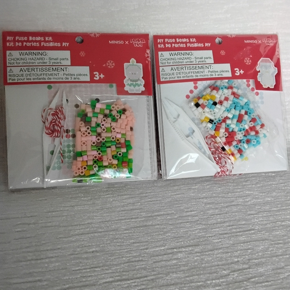 Miniso Fuse Beads Kit Kids Craft